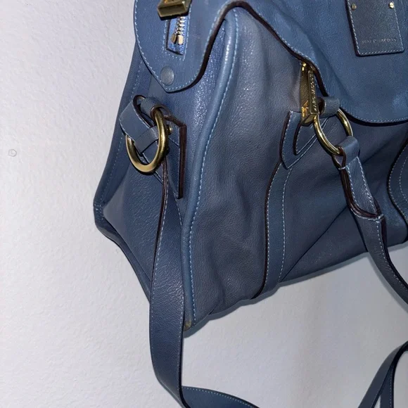 Marc Jacobs Leather Fulton Large Satchel authentic - Picture 7 of 11